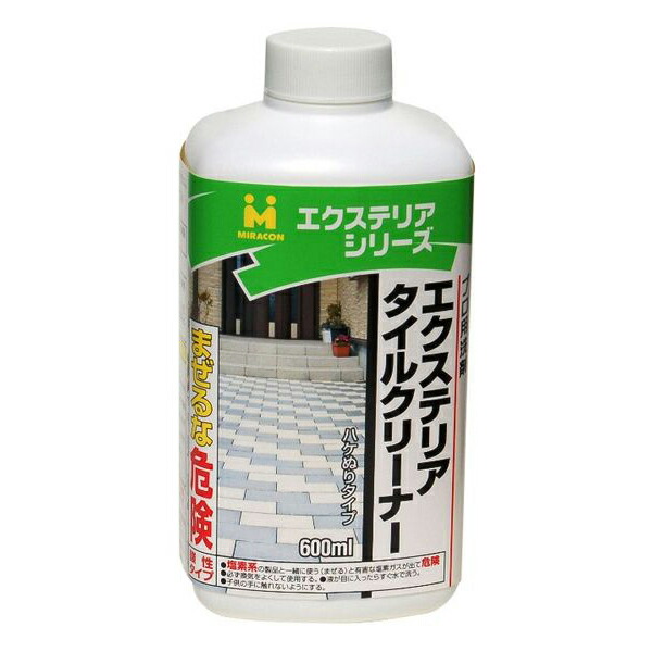 日本ミラコン産業 エクステリアタイルクリーナー 600ml EXT-04 EXT-04 | 