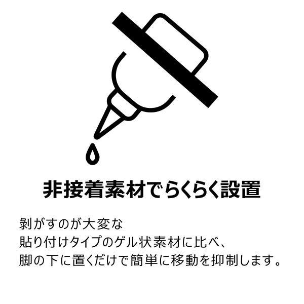 水上 移動抑制シリコンマット 黒　100 x 100 x 6 TFi-2006 |  | 03