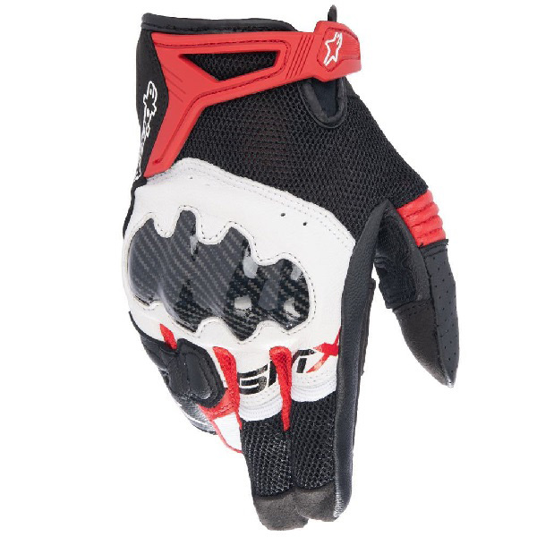 アルパインスターズ STELLA SMX-R GLOVE 1304 BLACK WHITE BRIGHT RED M