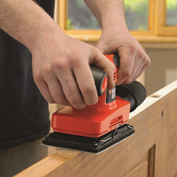 【あすつく】BLACK＆DECKER（ブラックアンドデッカー） 240Wコンパクトオービタルサンダー KA320EJP |  | 04