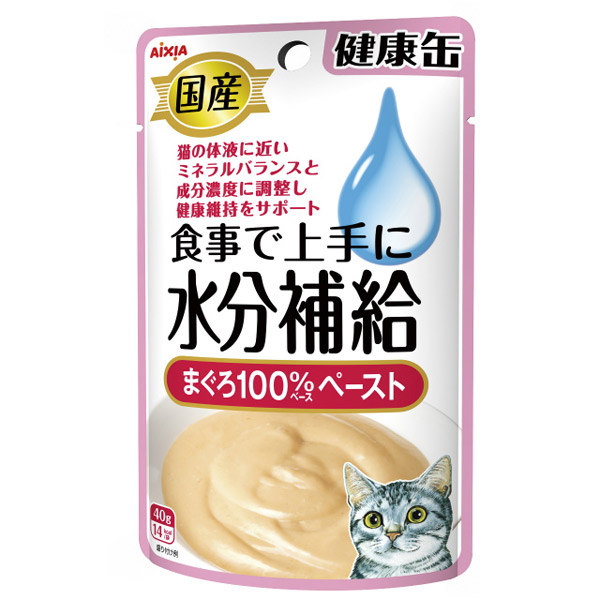 Yahoo! Yahoo!ショッピング(ヤフー ショッピング)アイシア:国産 健康缶パウチ 水分補給 まぐろペースト 40g 4571104715368