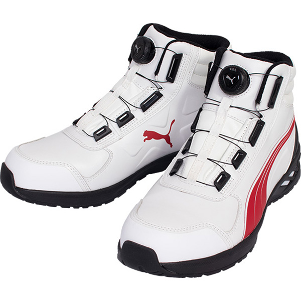 PUMA（プーマ） RIDER 2.0 WHITE＆RED DISC MID ホワイト＆レッド 26.5cm 63.359.0 |  | 01