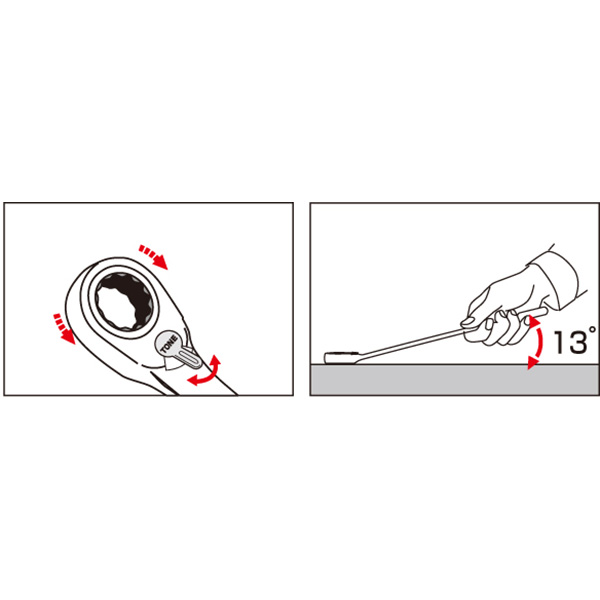 TONE（トネ） 切替式ラチェットめがねレンチセット RMR110 |  | 01