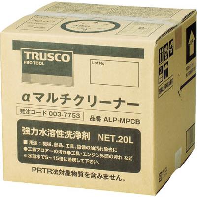 TRUSCO（トラスコ中山） αマルチクリーナー 20L （1個＝1箱）