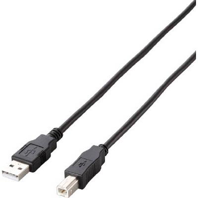 ELECOMʥ쥳 EURoHS򥨥USB2.0֥5m֥å U2C-JB50BK