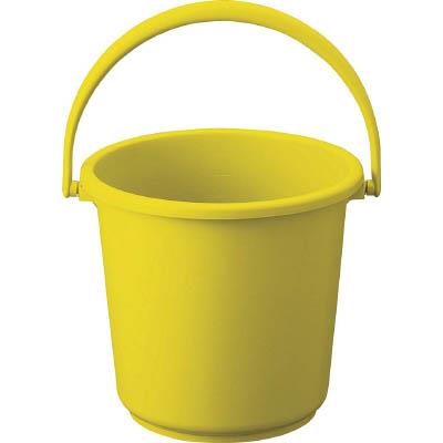 清掃用品 HACCP対応そうじ用品 TRUSCO PPカラーバケツ 10L 黄 (TPPB-10-Y)