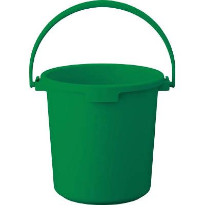 清掃用品 HACCP対応そうじ用品 TRUSCO PPカラーバケツ 22L 緑 (TPPB-22-GN)
