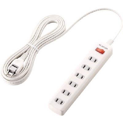 ELECOM（エレコム） 一括スイッチ付 雷ガードタップ T-K3A-2625WH