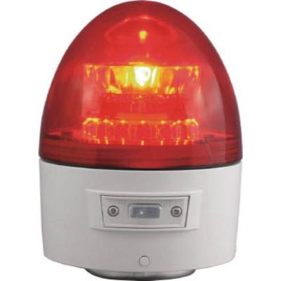 NIKKEI（日惠製作所） ニコカプセル VL11B型 LED回転灯 118パイ 赤 VL11B-003AR