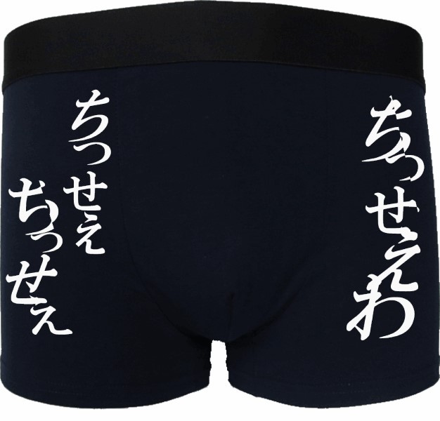 おもしろボクサーパンツ ちっせえわ 全2色 M・L・XL パロディ