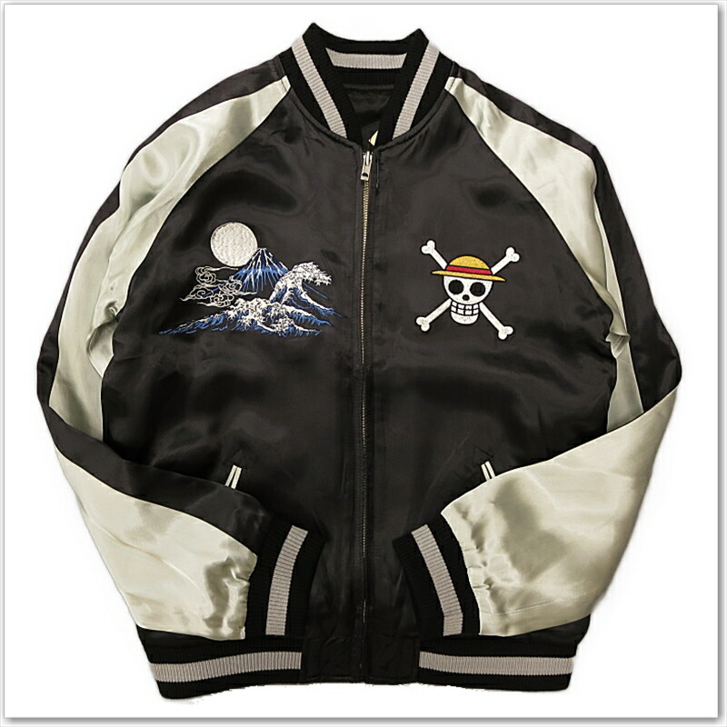 ルフィ ゾロ ロー三人衆スカジャン ONE PIECE ワンピース ワノ国