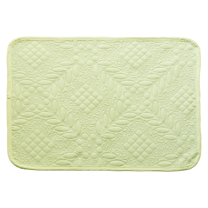 バスマット マット 玄関マット 50×80cm キルトマット 小マット 洗える 両面 長方形 キルト無地 ベージュ ブラウン グリーン アイボリー  / w3b2 |  | 02