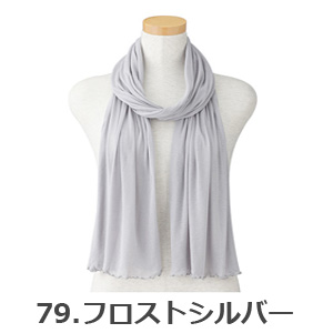 全25色 やわらか ストール 綿100％ 大判 無地 天使の綿シフォン ソフト