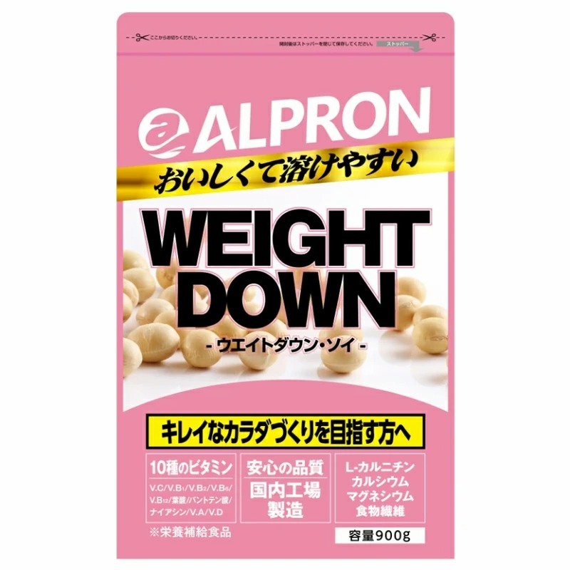 ウェイトダウンソイプロテイン レモンヨーグルト風味 900ｇ（約60食）ALPRON(アルプロン) :a-wdoun900:ida-online -  通販 - Yahoo!ショッピング