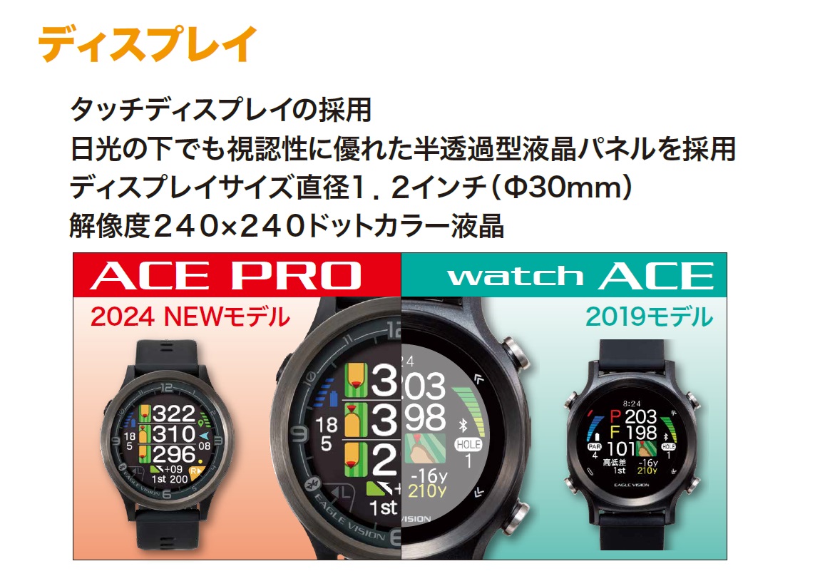 EAGLE VISION ACE PRO GPSナビ EV-337BK 楽天市場】朝日ゴルフ イーグルビジョン エースプロ EV-337BK EV