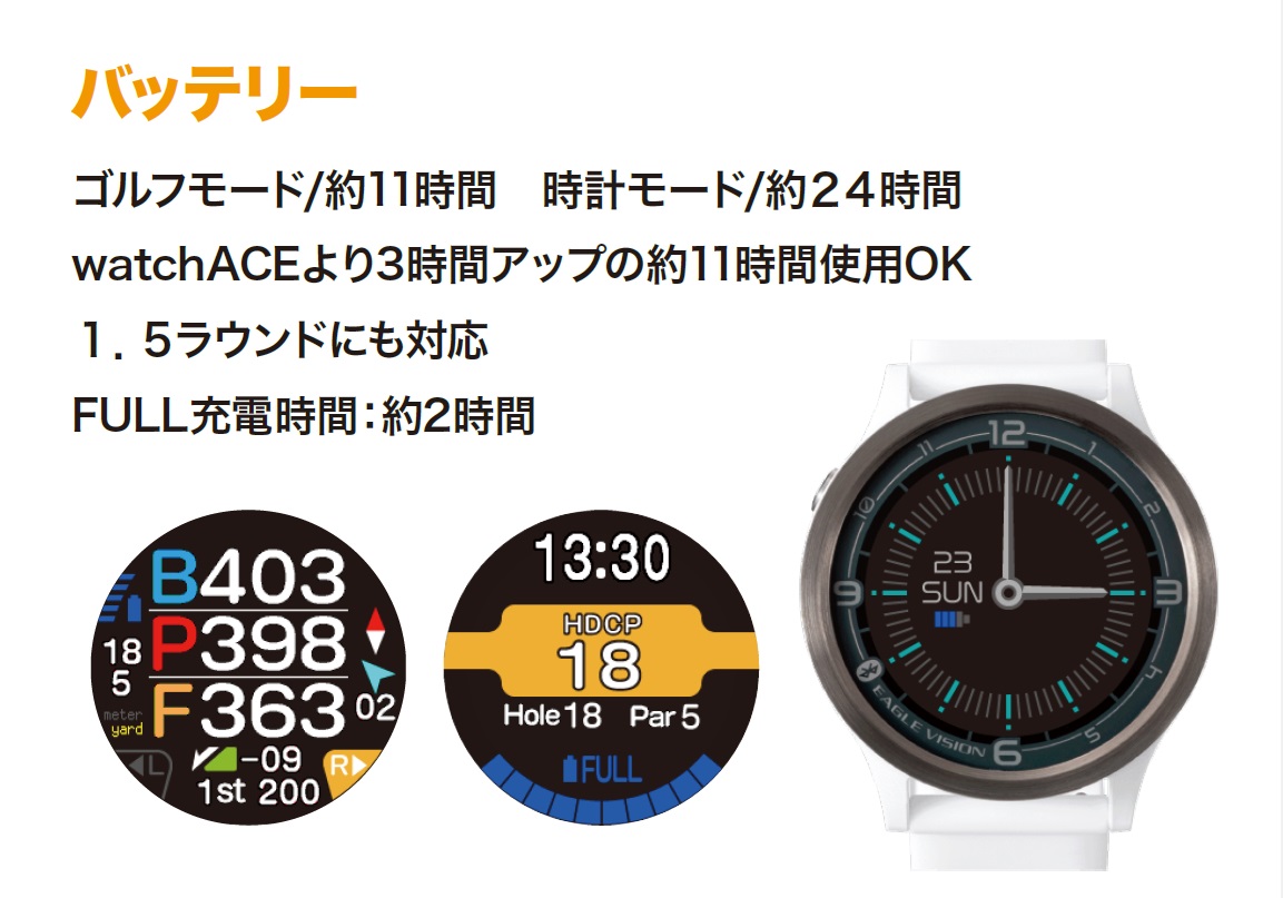 EAGLE VISION watch ACE PRO 朝日ゴルフ用品 イーグルビジョン