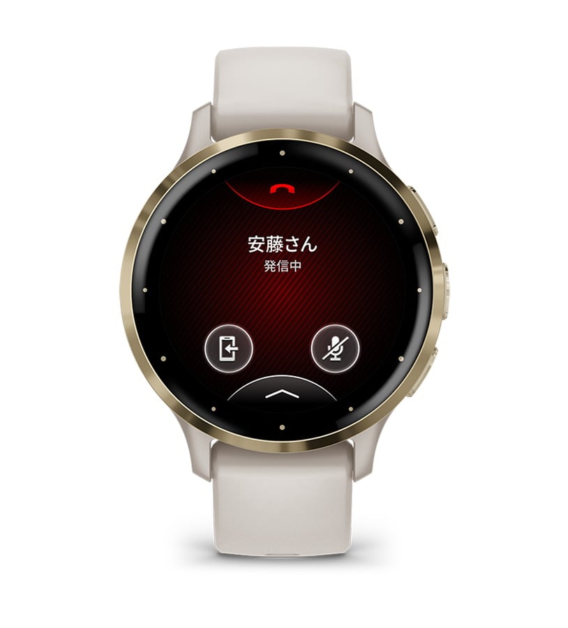 【未使用】【新品】GARMIN VENU3S IVORY/CREAM GOLD GARMIN（ガーミン）venu シリーズ - VENU3S Ivory / Cream Gold