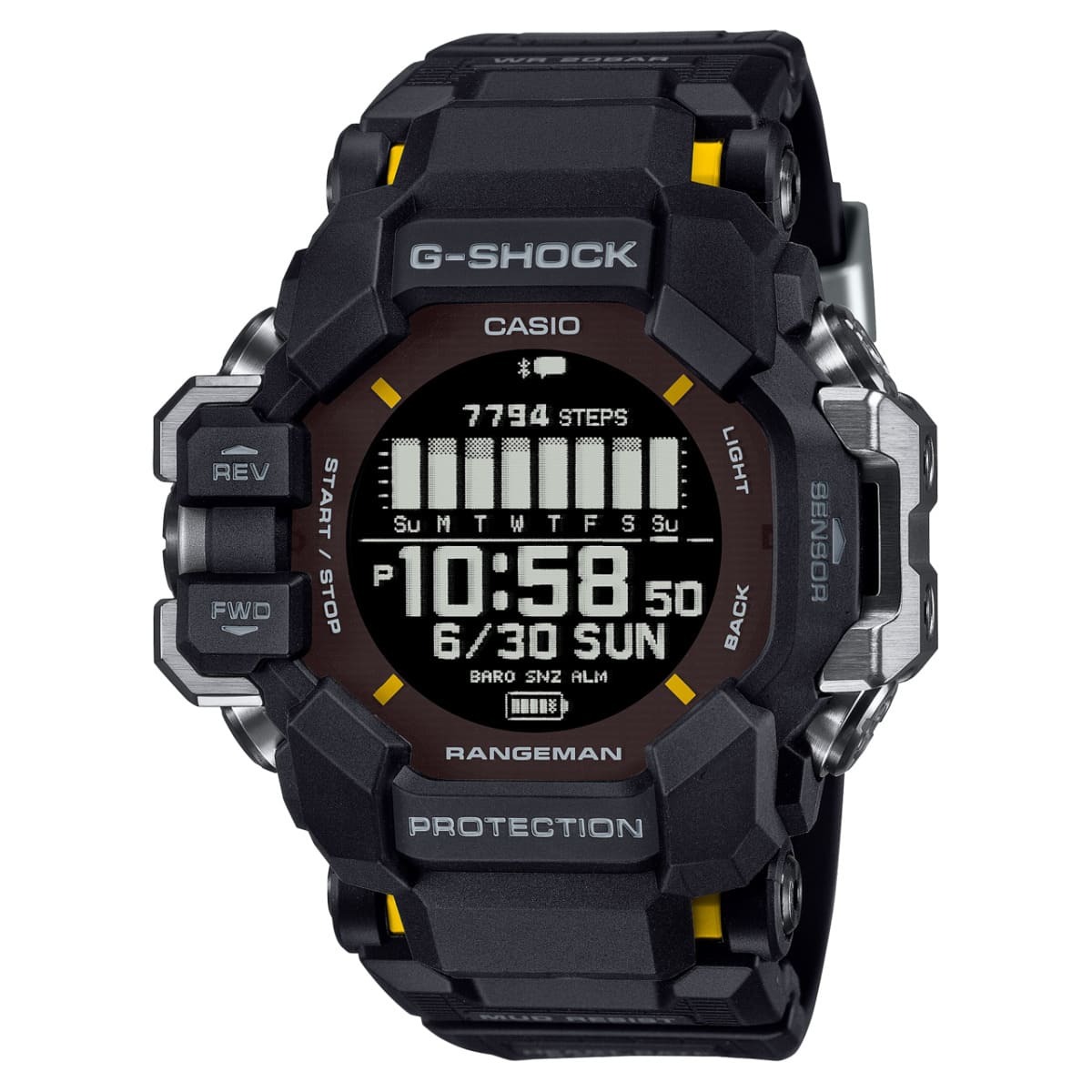 カシオ RANGEMAN GPR-H1000 G-SHOCK 腕時計 GPR-H1000-9JR GPR-H1000-1JR GPS 搭載 アウトドア ギア ウォッチ 国内正規品｜ida-online｜03