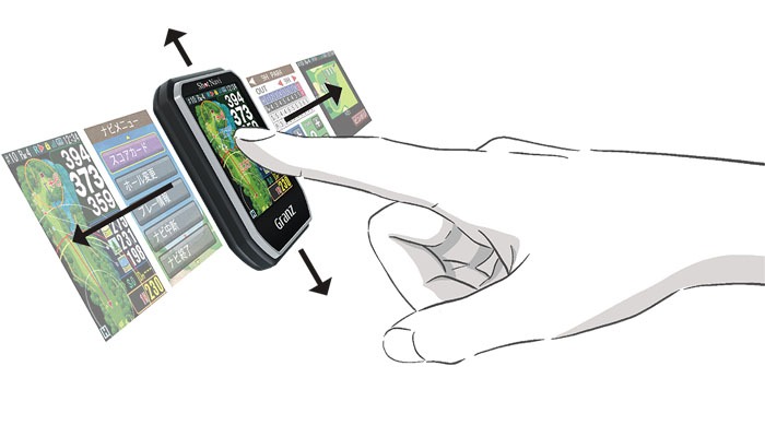 ShotNavi（ショットナビ） Shot Navi Granz Black グランツ ブラック