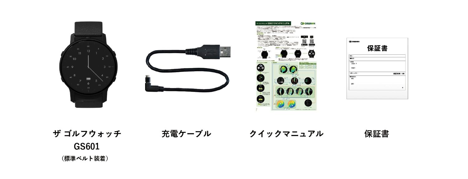 GREENON（グリーンオン） ザ ゴルフ ウォッチ GREENON THE GOLF WATCH