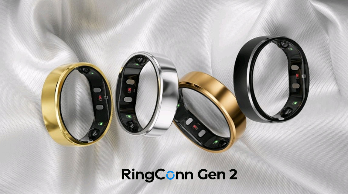 アクセサリー Ringconn gen2 RingConn Gen 2 Air Smart Ring | 2.5g AI Health & Sleep Tracker