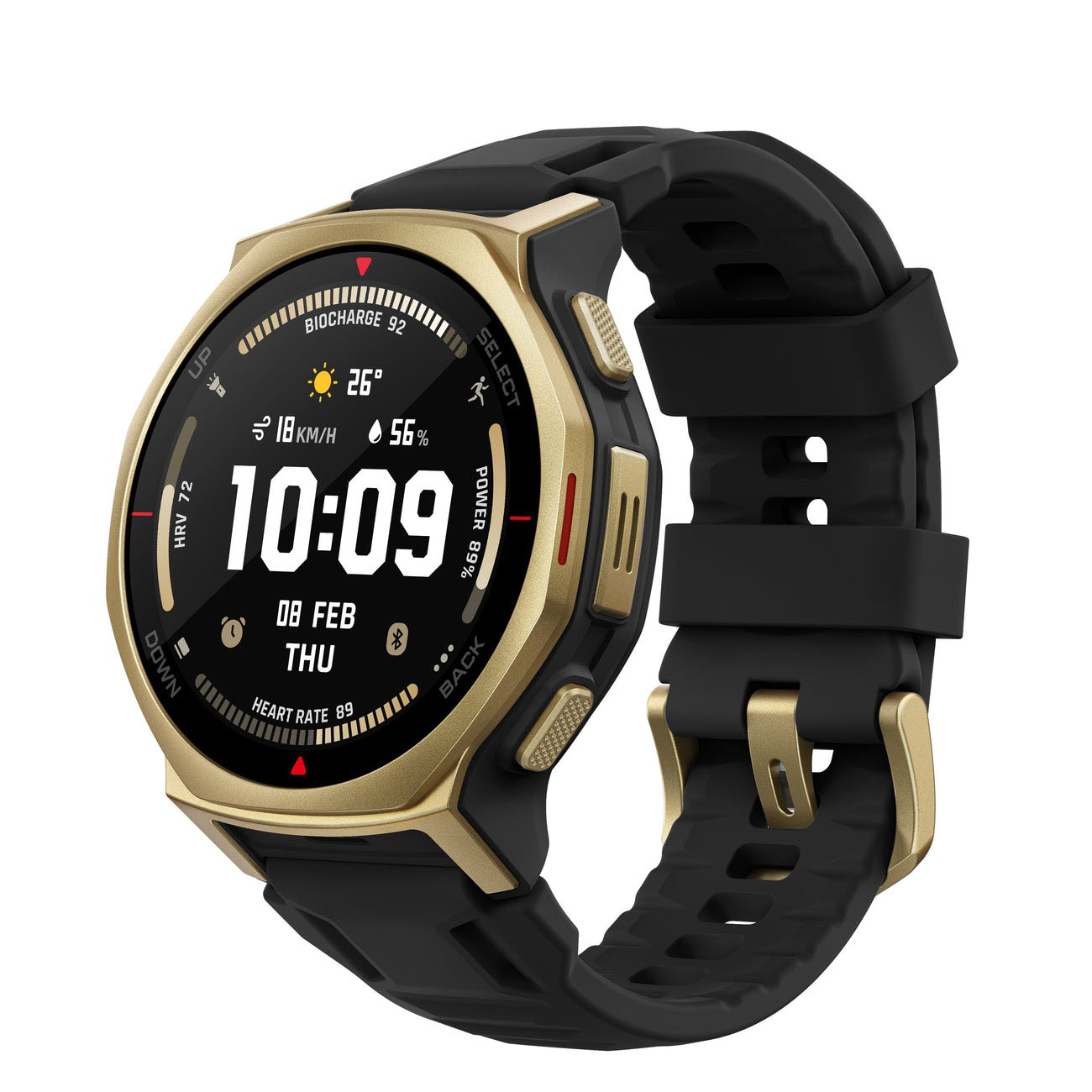 液晶保護フィルム付 Amazfit T-Rex 3 Pro 44mm スマートウォッチ 登山 ヤマレコ ヤマップ アウトドア iPhone Android対応 GPS 健康管理 国内正規品 1年保証の画像