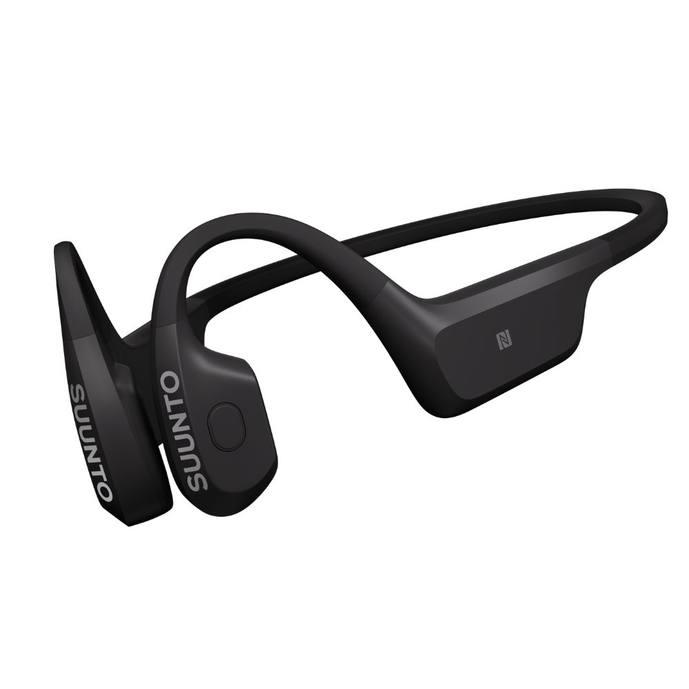 SUUNTO AQUA 骨伝導イヤホン ブラック SUUNTO（スント） Suunto AQUA Black 耐久性の高い骨伝導イヤホン