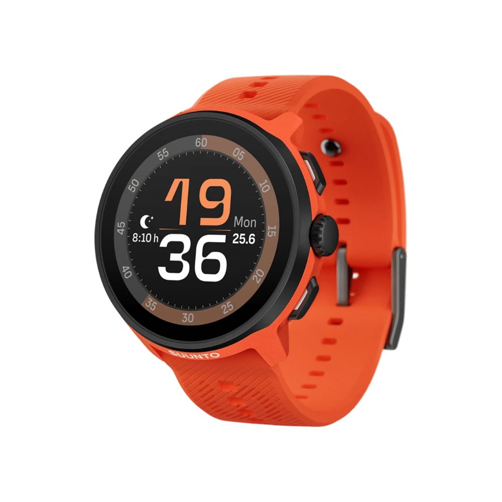SUUNTO（スント） 保護フィルム付き SUUNTO RUN Coral Orange シリコン