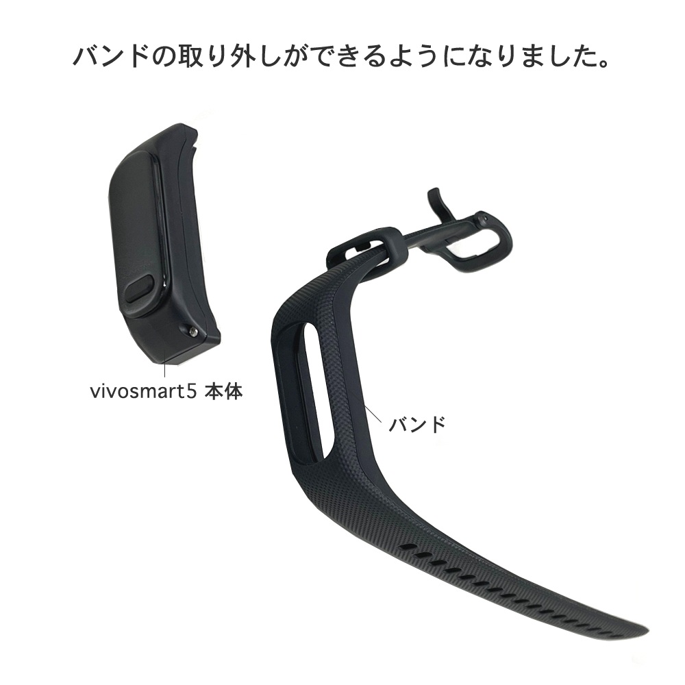 vivosmart 5 Black S/M GARMIN(ガーミン) アクティビティトラッカー 