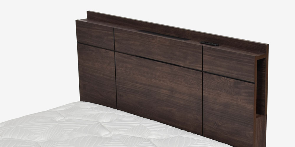 大塚家具 ベッドフレーム ワイドダブルロングサイズ リーブルDR 引出し