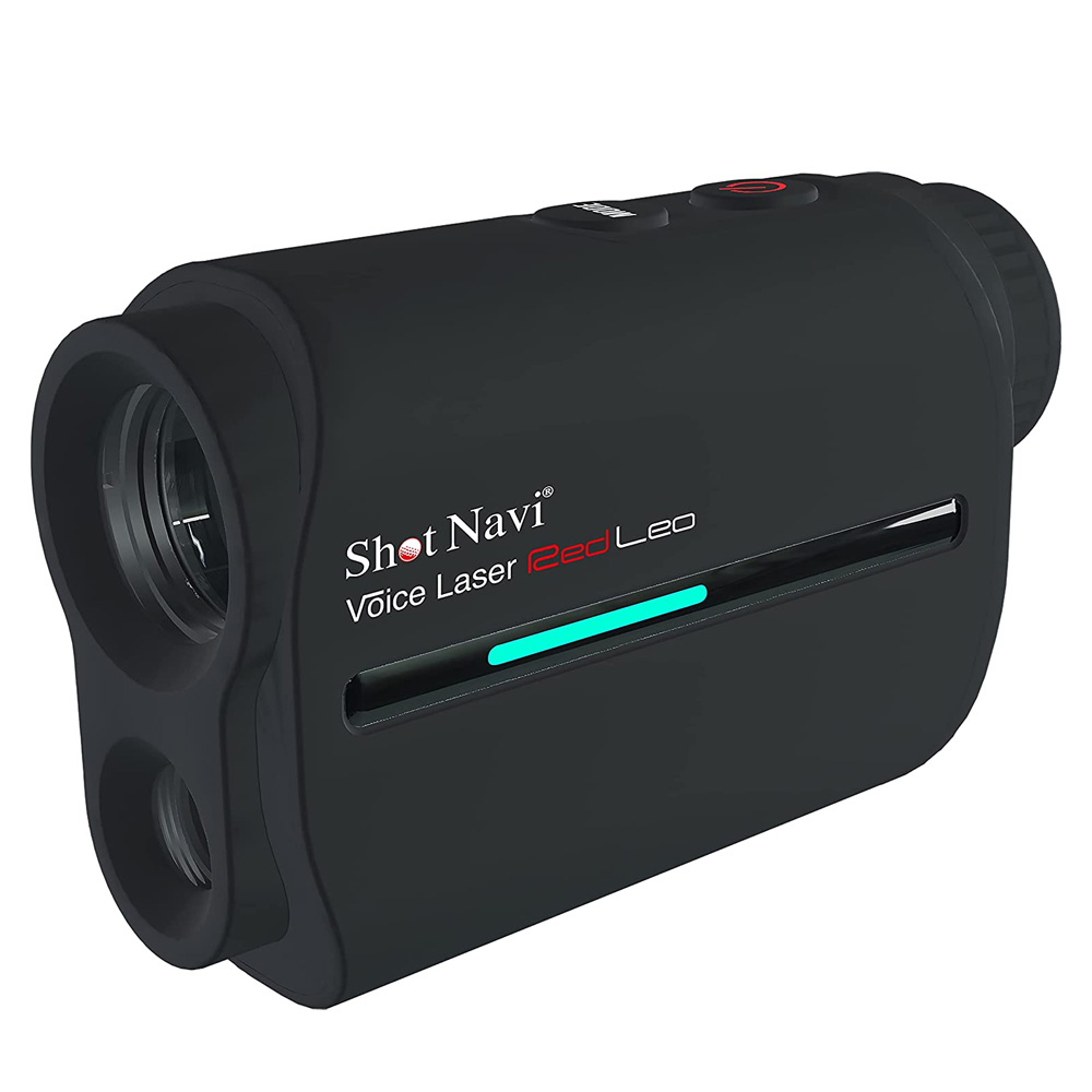 距離計 レーザー ゴルフ ShotNavi ショットナビ レーザー距離計 ゴルフ用 VoiceLaser RedLeo ゴルフ距離計 距離計測器  おしゃれ 白 ホワイト 黒 ブラック