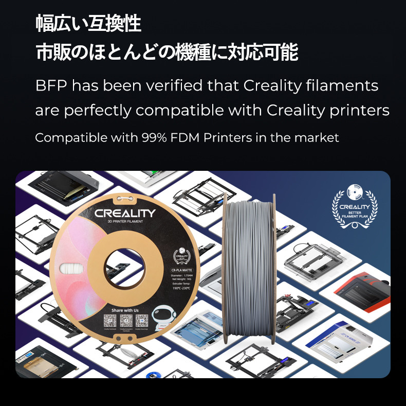 3Dプリンター用フィラメントPLAグレー,灰色
