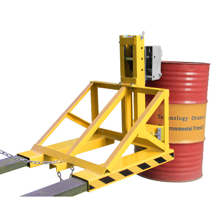 ドラム缶キャッチャー,ドラムイーグル,dg500b,フォークリフトアタッチメント