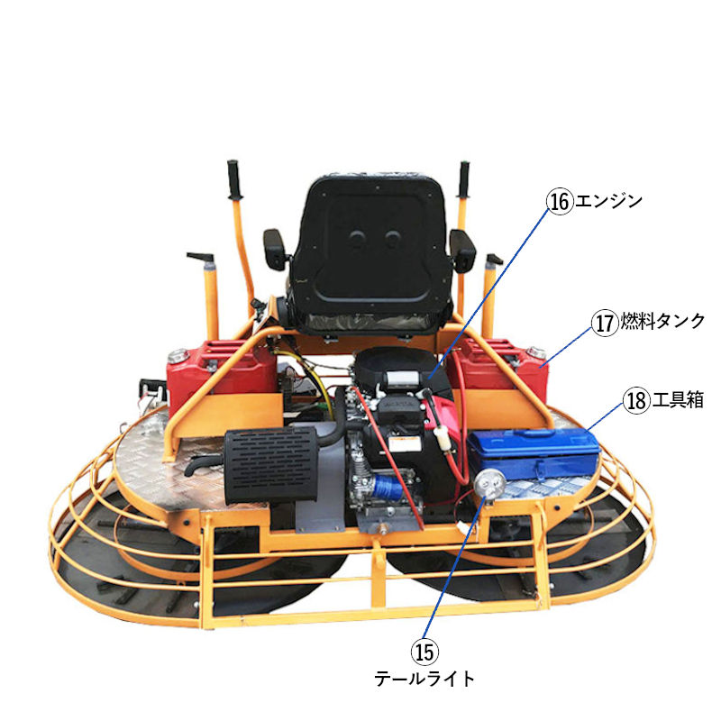 騎乗式パワートロウェル 4ストロークエンジン 27馬力 8枚刃 ローター径1000mm フィニッシュブレード付 LED照明 : lt100 :  一宮自転車ヤフーショップ - 通販 - Yahoo!ショッピング