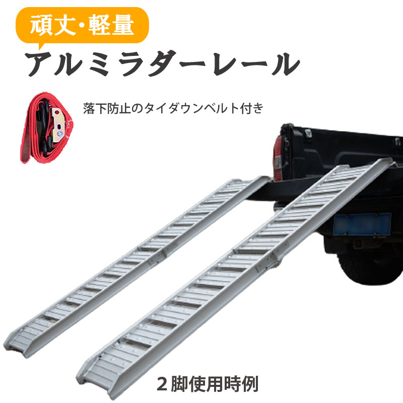 Amazon.co.jp: Ruedamann バイク ラダーレール 長さ215cm 幅28cm