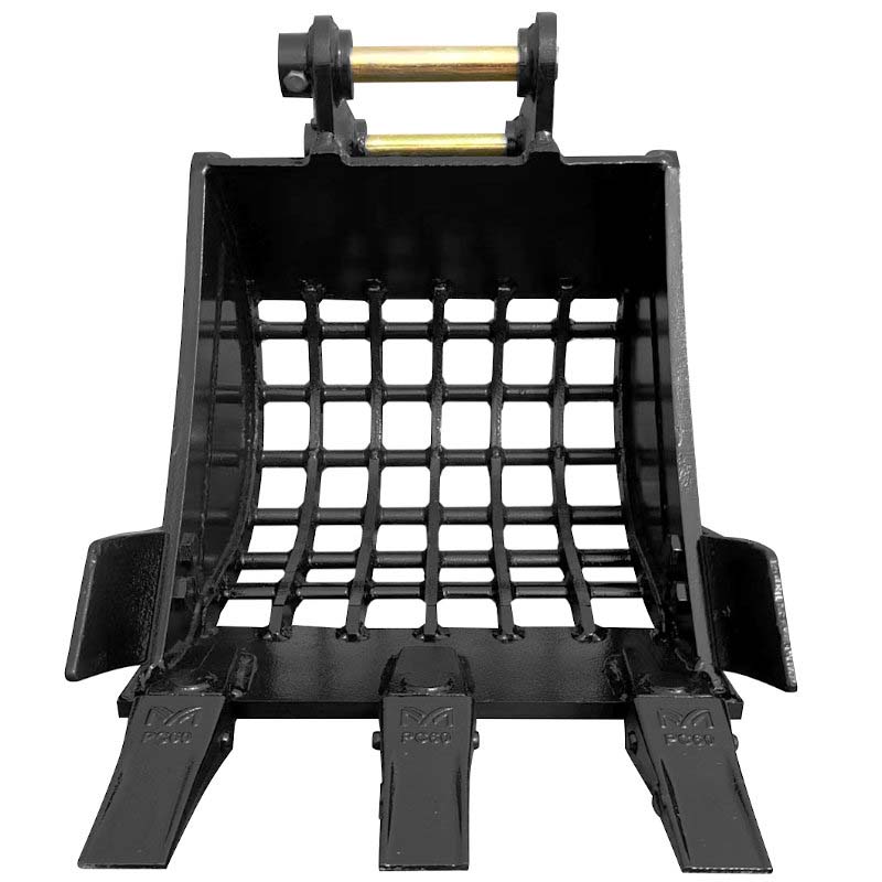 ま取引 スケルトンバケット ピン径50mm 0.27m3クラス 網目80×80 油圧