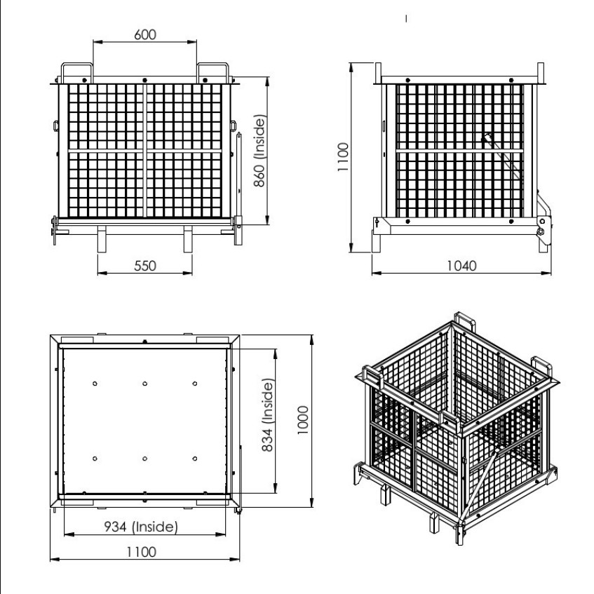 フォークリフトアタッチメントwdm160