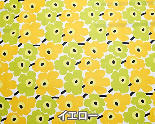 選べる2色 マリメッコ ミニウニッコ 撥水加工(PVC加工) コットンファブリック(生地) marimekko MINI-UNIKKO  (30cm以上から10cm単位で切り売り) 北欧雑貨