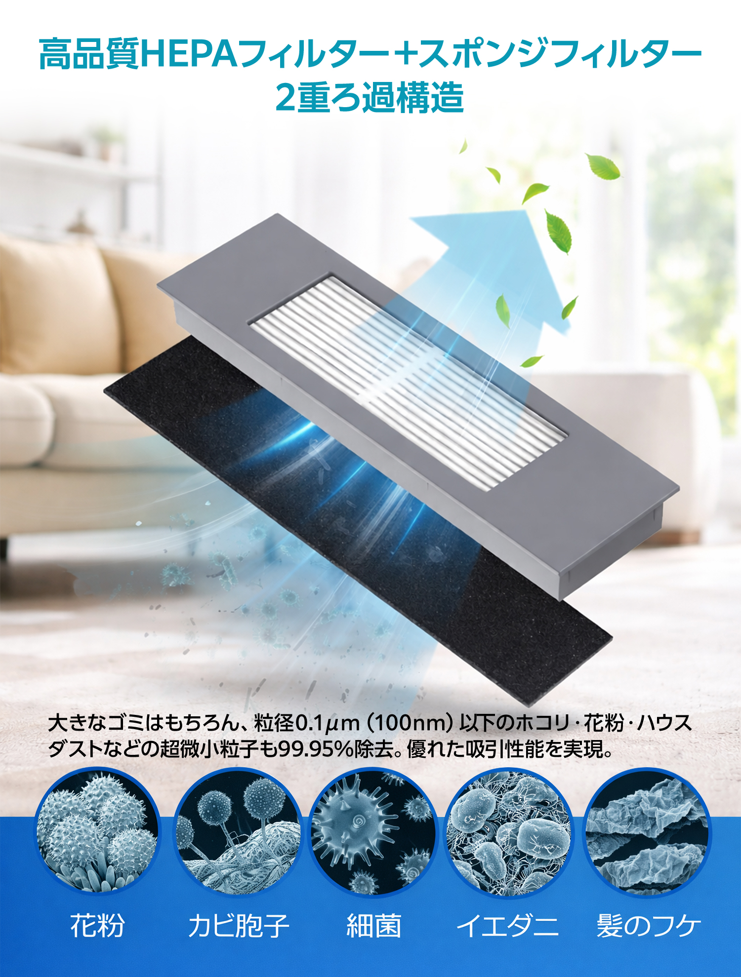 ECOVACS（エコバックス） 消耗品 DEEBOT OZMO 920/ T8/ N7/N8+/N10