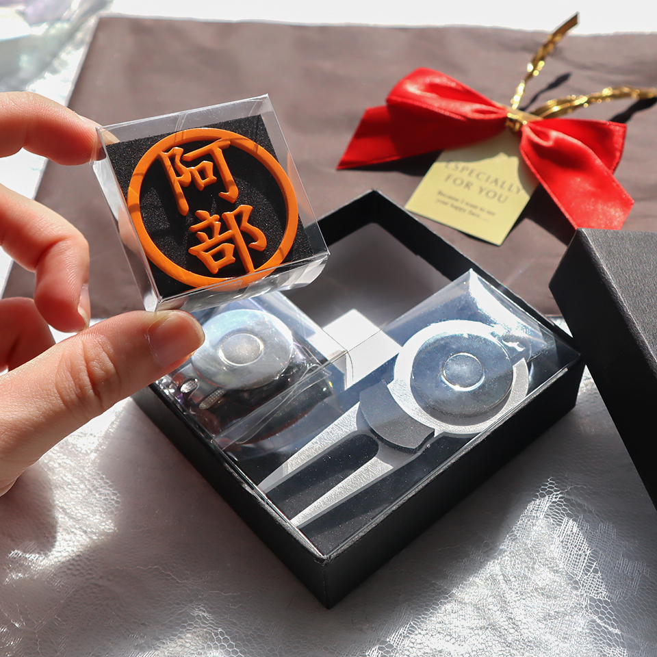 ゴルフ マーカー 名入れ プレゼント グリーンフォーク おしゃれ ボールマーカー オーダーメイド (MARCAM ギフトセット マーカー フォーク1個セット)(gfgi01011) | MARCAM | 20