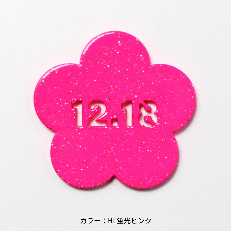 ゴルフ マーカー 名入れ マグネットボールマーカー  蛍光 大きい ラメ おしゃれ レディース オリジナル 1個 還暦 名前 MARCAM Sparkle(golfmarker46) | MARCAM | 02