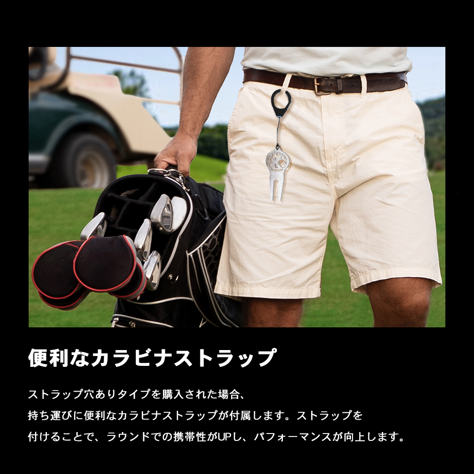 ゴルフ グリーンフォーク 名入れ 高級 プレゼント ステンレス 2本刃 コンペ 景品 マーカム MARCAM GREENFORK SYMBOL ARCH(greenfork04) | MARCAM | 06