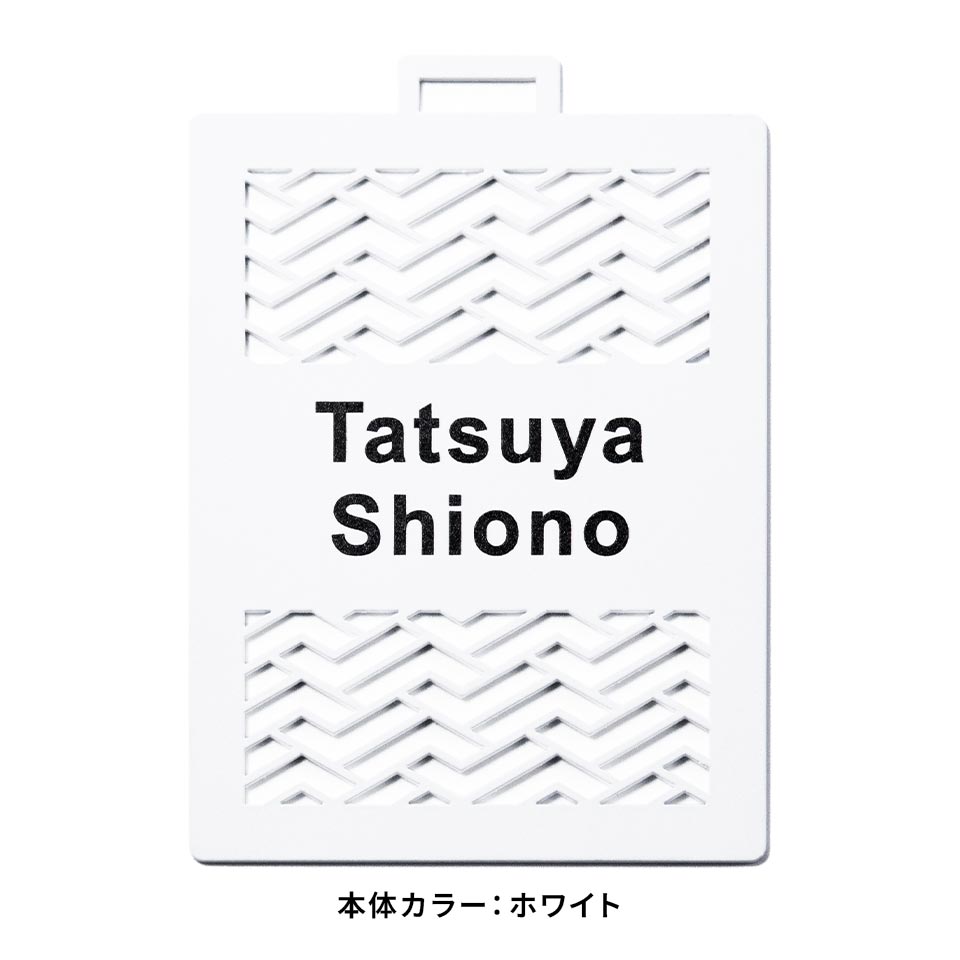 ゴルフ ネームプレート 高級 金属 名札 ゴールド 名入れ バンド ネームタグ ステンレス 作成 旅行 マーカム MARCAM NOTA (nametag04) | MARCAM | 02
