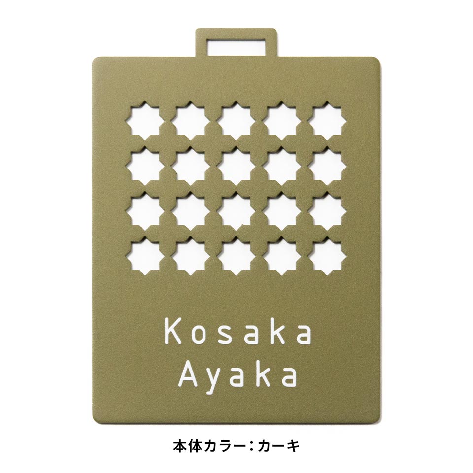 ゴルフ ネームプレート 高級 金属 名札 ゴールド 名入れ バンド ネームタグ ステンレス 作成 旅行 マーカム MARCAM NOTA (nametag04) | MARCAM | 06