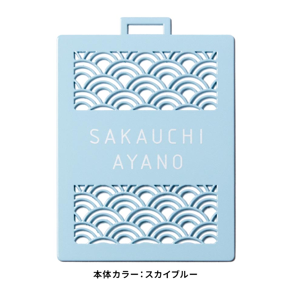 ゴルフ ネームプレート 高級 金属 名札 ゴールド 名入れ バンド ネームタグ ステンレス 作成 旅行 マーカム MARCAM NOTA (nametag04) | MARCAM | 11