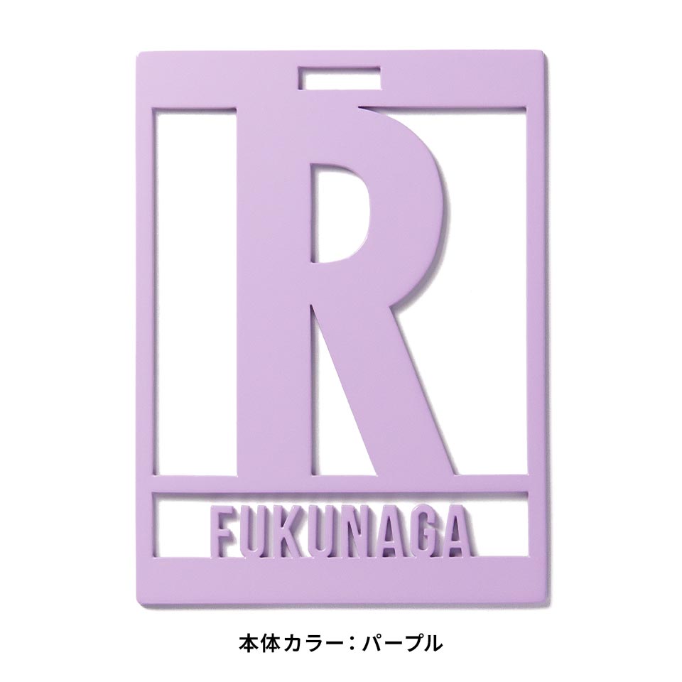 ネームタグ ゴルフ 名入れ おしゃれ スーツケース 旅行 オーダー ネームプレート 名札 ステンレス ゴールド シルバー 刻印 マーカム MARCAM FORTE (nametag05) | MARCAM | 08