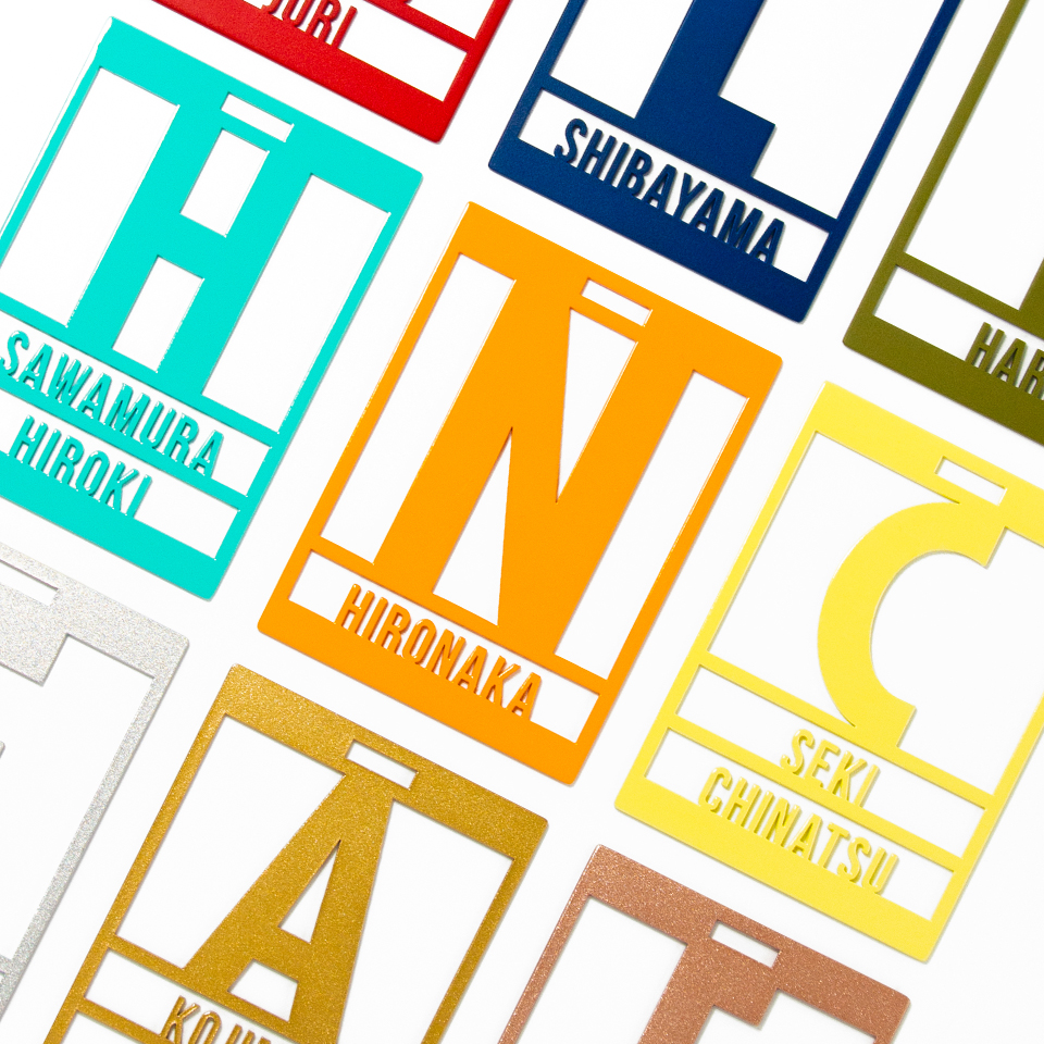 ネームタグ ゴルフ 名入れ おしゃれ スーツケース 旅行 オーダー ネームプレート 名札 ステンレス ゴールド シルバー 刻印 マーカム MARCAM FORTE (nametag05) | MARCAM | 37