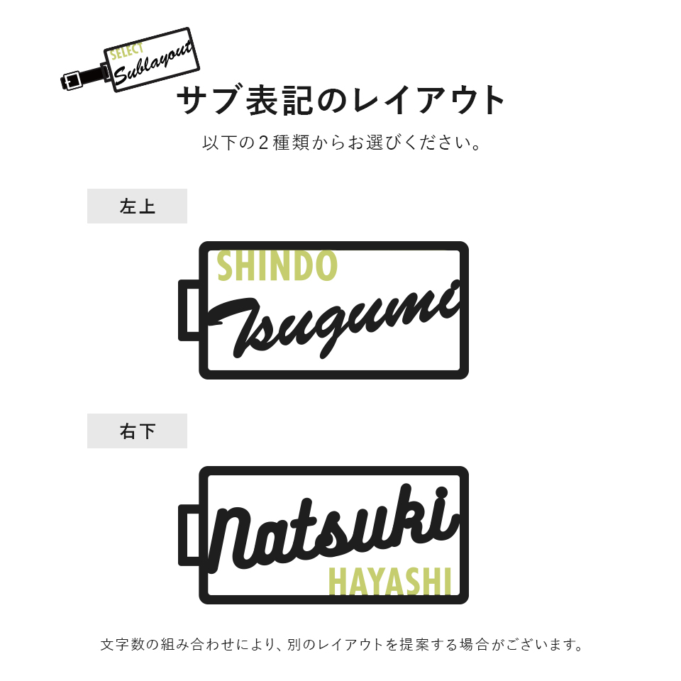 ネームタグ ゴルフ 名入れ おしゃれ 刻印 スーツケース ネームプレート 名札 ステンレス 旅行 オーダー マーカム MARCAM cadre(nametag06) | MARCAM | 25