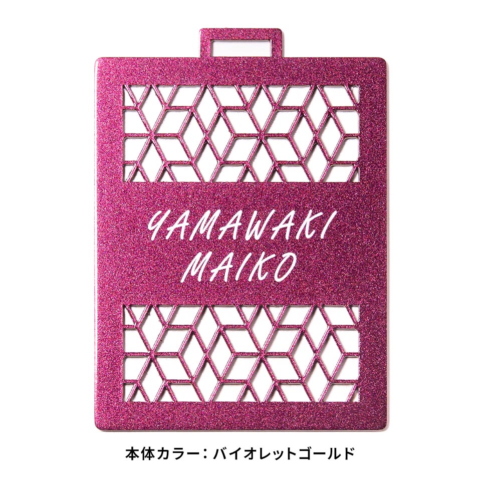 ネームタグ ゴルフ 名入れ ベルト おしゃれ スーツケース オーダー 旅行 ネームプレート 名札 ステンレス マーカム MARCAM NOTA COSMO(nametag07) | MARCAM | 04