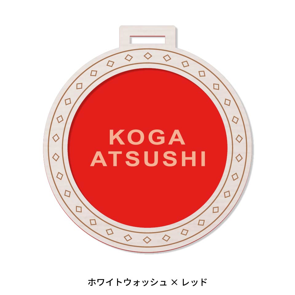 ネームタグ ゴルフ 子供 名入れ ベルト 旅行 おしゃれ スーツケース ネームプレート 名札 木製 アクリル マーカム MARCAM grottor(nametag14) | MARCAM | 02